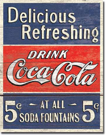 COKE - Delicious 5 Cents - 1619