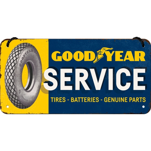 Goodyear Service - Hangandi Skilti