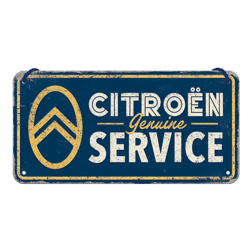 Citröen - Genuine Service - Hangandi Skilti