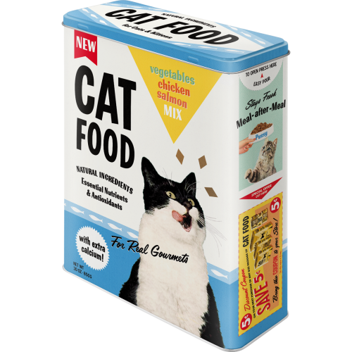 Cat Food - Vegetables, Chicken, Salmon Mix - Box XL