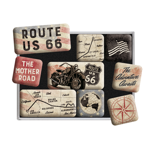 Route 66 Bike Map - Seglar-Sett
