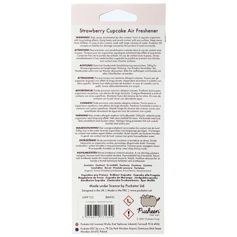 Strawberry Cupcake Pusheen the Cat - ilmgjafi