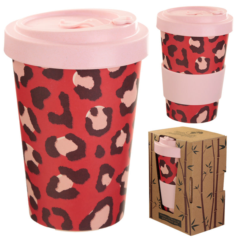 Wild Life Animal - bambus ferðabolli