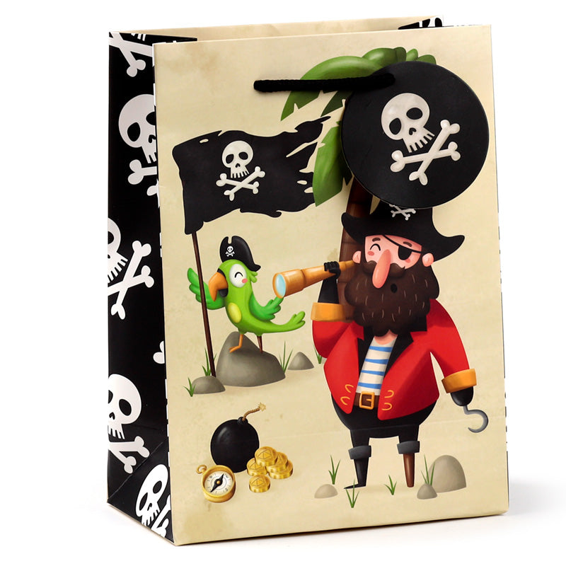 Jolly Rogers Pirates gjafapoki - Medium