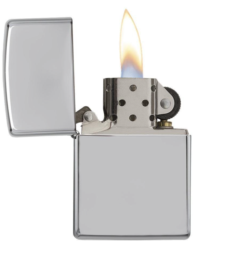 Zippo High Polish Chrome - Kveikjari