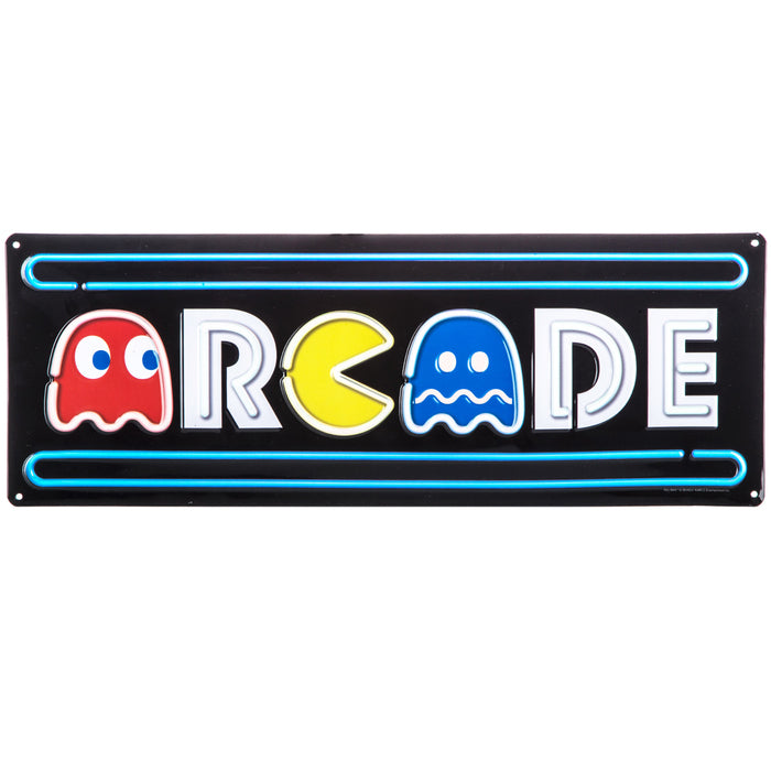 Arcade PAC MAN - málmskilti