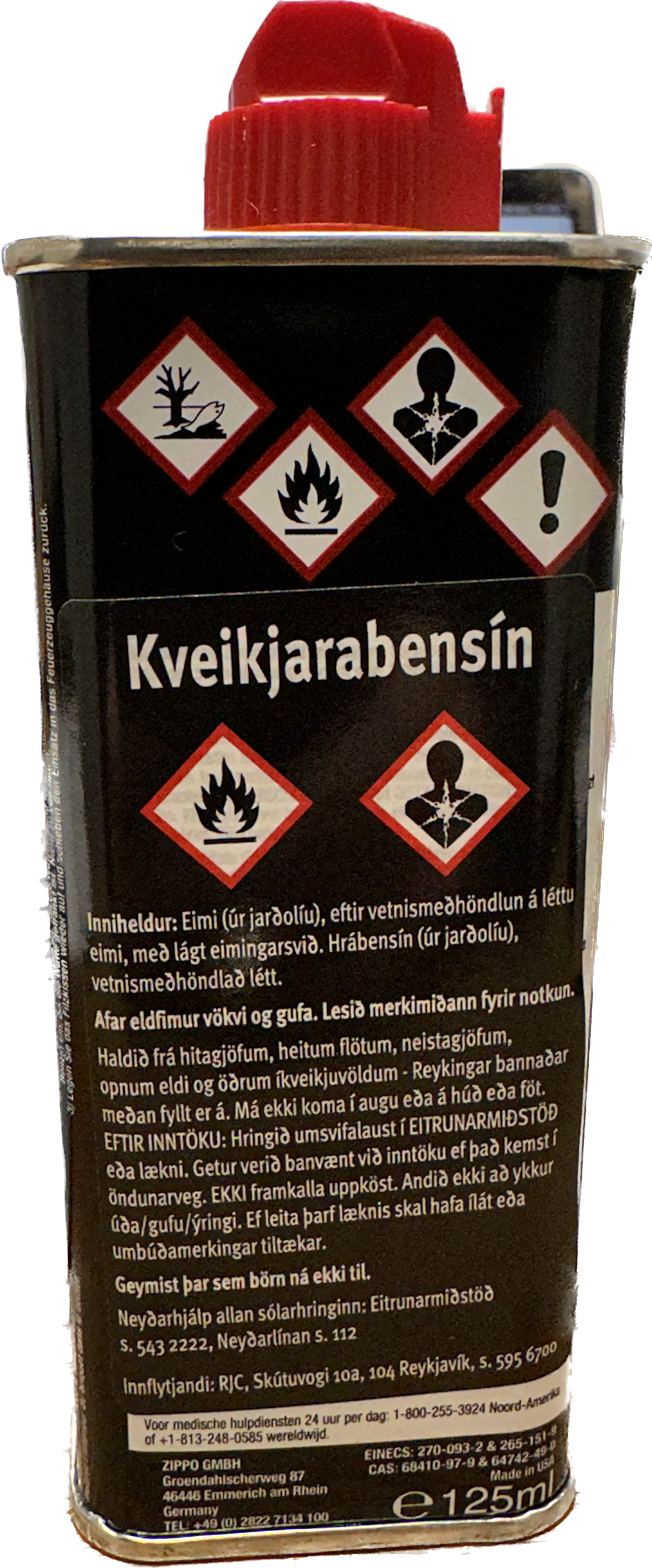 Zippo kveikjarabensín 125ml