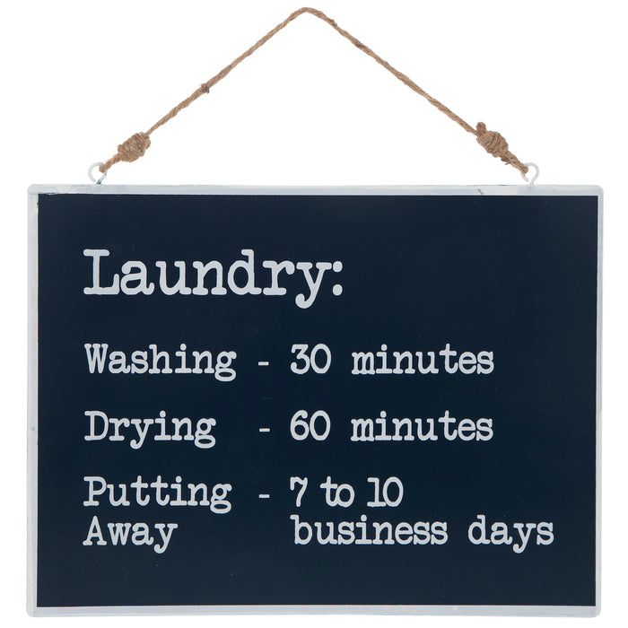 Laundry - Málmskilti