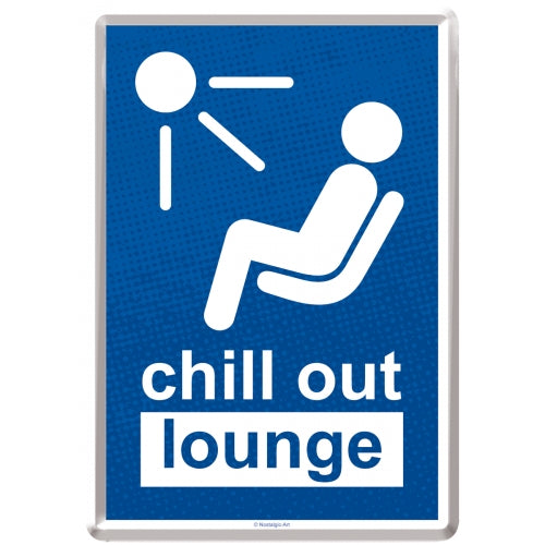 Chill Out Lounge (Póstkort úr málmi)