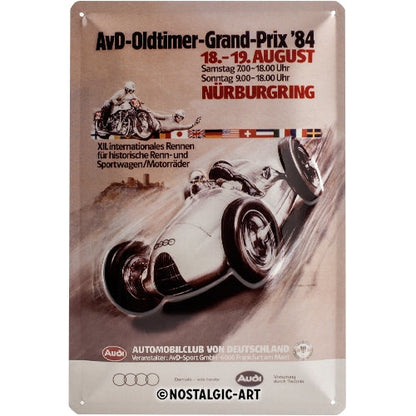 Audi - Oldtimer Grand Prix - Skilti