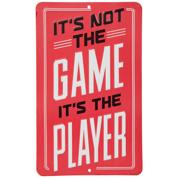 The Game - málmskilti