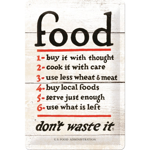 Food Don’t Waste It