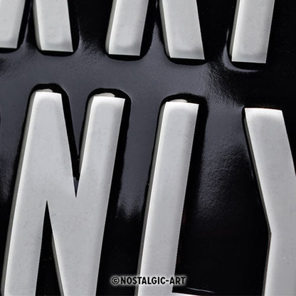 Mercedes Benz - Parking Only - Skilti