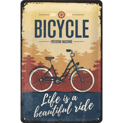 Bicycle Beautiful Ride - Skilti