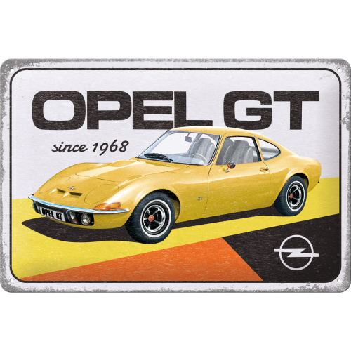 Opel - GT since 1968 - Skilti