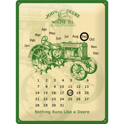 John Deere Genuine - skilti