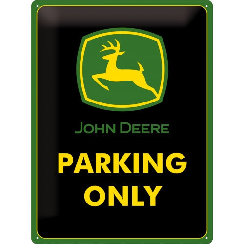 John Deere Parking Only - skilti