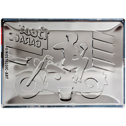 Best Garage Blue - Skilti