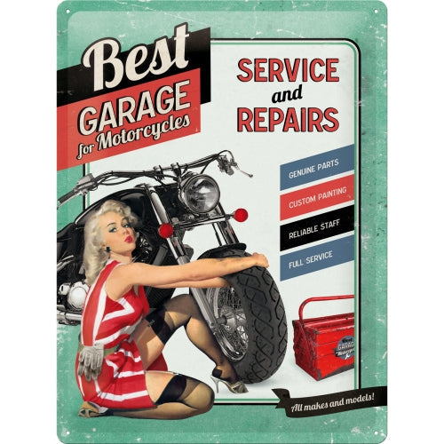 Best Garage Green - Skilti