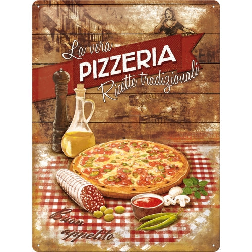 Pizzeria La Vera - Skilti