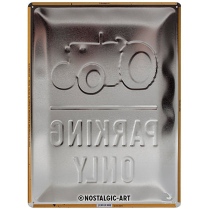 Traktor - Parking Only - Skilti