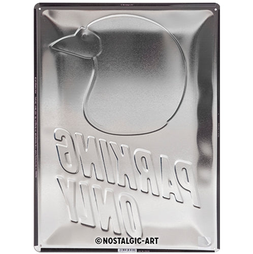 Biker Parking Only - Helmet - Skilti