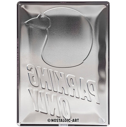 Biker Parking Only - Helmet - Skilti