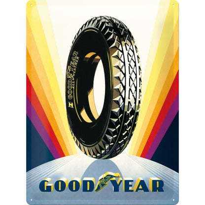 Goodyear - Rainbow Wheel - Skilti
