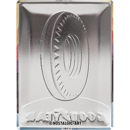 Goodyear - Rainbow Wheel - Skilti