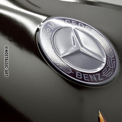 Mercedes Benz Logo Evolution - Skilti