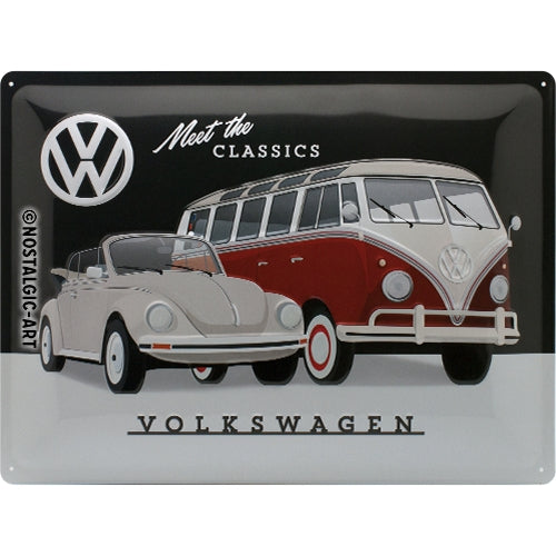 VW - Meet the classics - Skilti