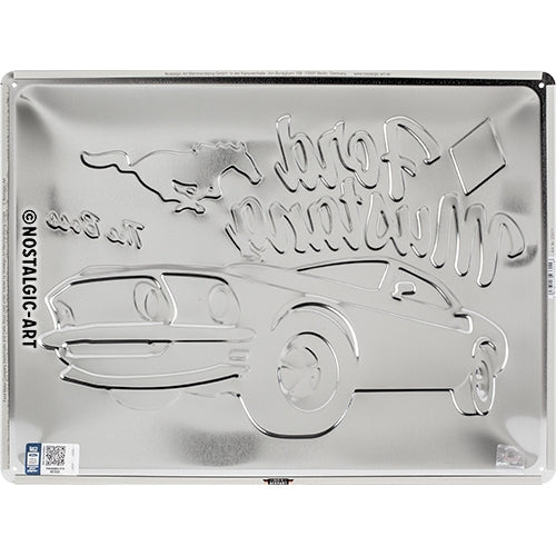 Ford Mustang The Boss - skilti