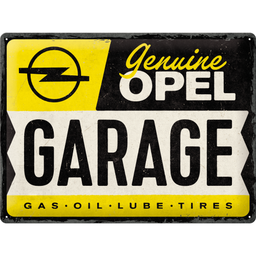 Opel - Garage - Skilti
