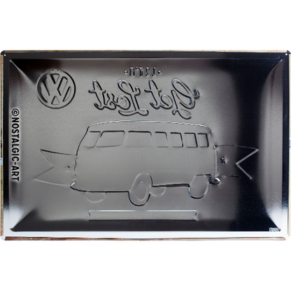 VW Bulli - Let´s Get Lost - Stórt Skilti