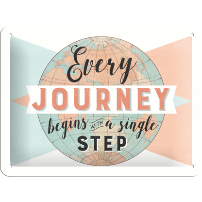 Every Journey begins - Skilti
