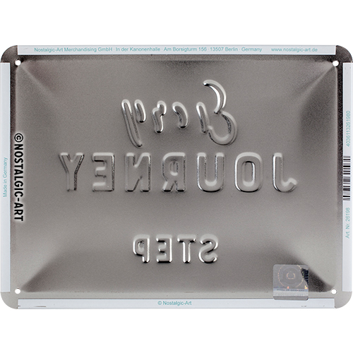 Every Journey begins - Skilti