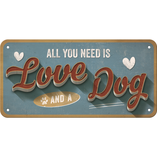 Love Dog - Hangandi Skilti