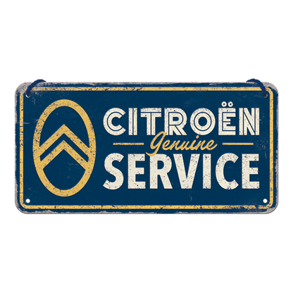 Citröen - Genuine Service - Hangandi Skilti