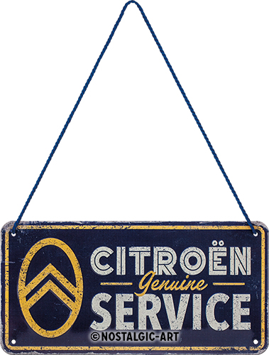 Citröen - Genuine Service - Hangandi Skilti