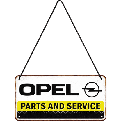 Opel - Parts & Service - Hangandi Skilti