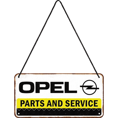 Opel - Parts & Service - Hangandi Skilti