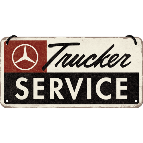 Daimler Truck, Trucker Service - Hangandi Skilti