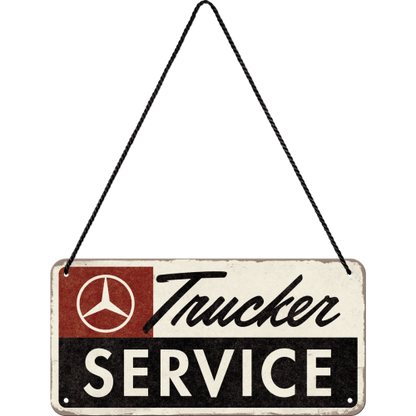 Daimler Truck, Trucker Service - Hangandi Skilti