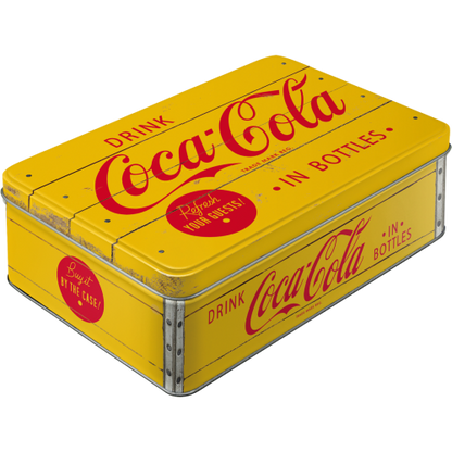 Coca Cola - Logo Yellow - Box Flatt