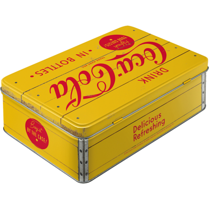 Coca Cola - Logo Yellow - Box Flatt