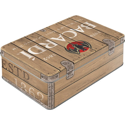 Bacardi - Wood Barrel - Box Flatt
