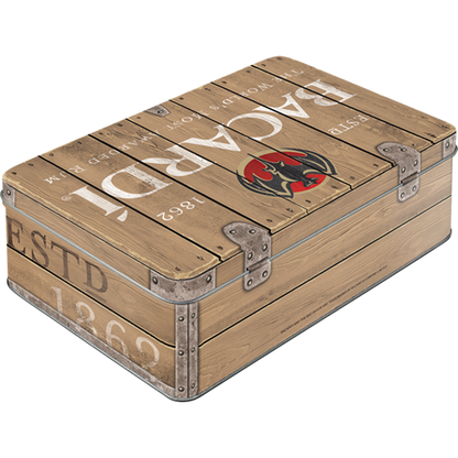 Bacardi - Wood Barrel - Box Flatt