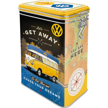 VW Bulli Let´s Get Away - Þurrvörubox