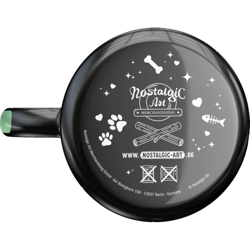 Bolli - Enamel Mug Cat Lover Black