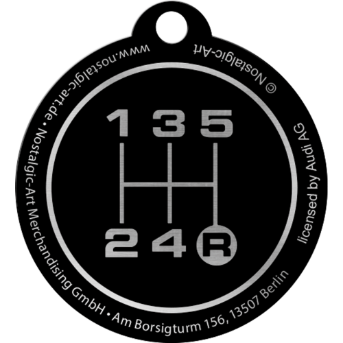 Lyklakippa - Audi - Logo